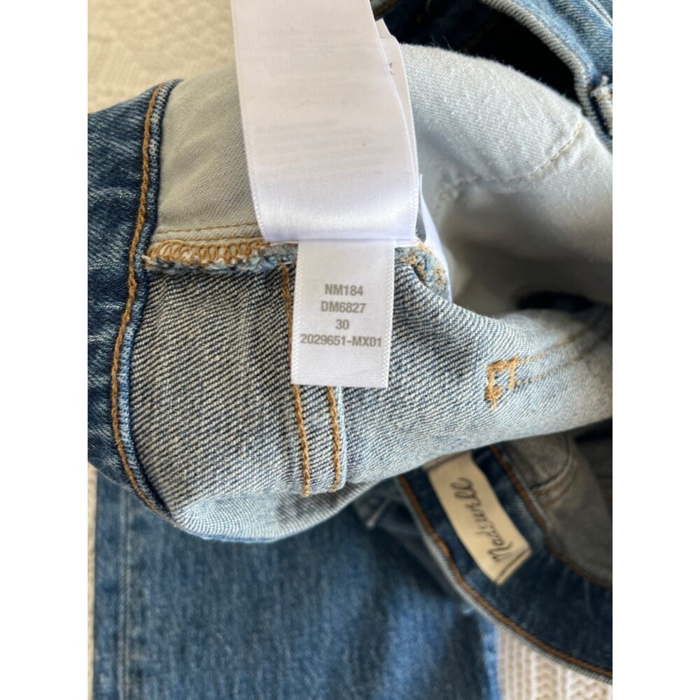 Madewell The Perfect Vintage Jean in Kepler Wash Comfort Stretch Sz 30 - Picture 8 of 15